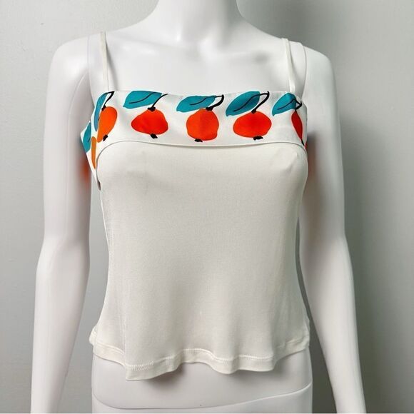 STAUD Tops - ɴᴡᴛ ꜱᴛᴀᴜᴅ ꜰʀᴜɪᴛ ᴍᴏᴛɪꜰ ꜱᴘᴀɢʜᴇᴛᴛɪ ꜱᴛʀᴀᴘ ʙʟᴏᴜꜱᴇ